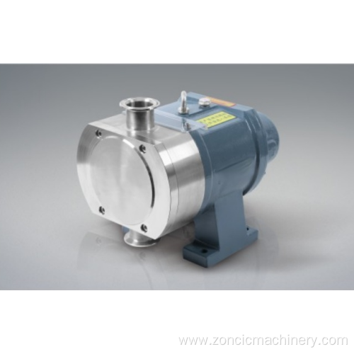sanitary lobe pump stainless steel rotor pump